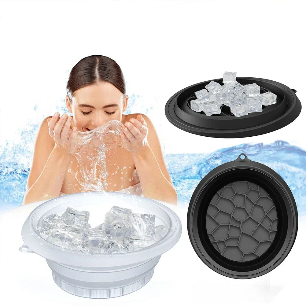 Foldable Ice Facial Bowl for Refreshing Skin