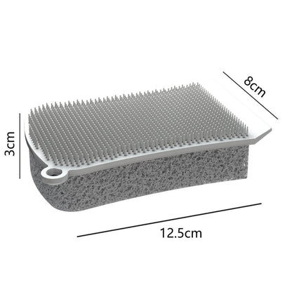 3-in-1 Multi-Function Silicone Sponge and Washcloth