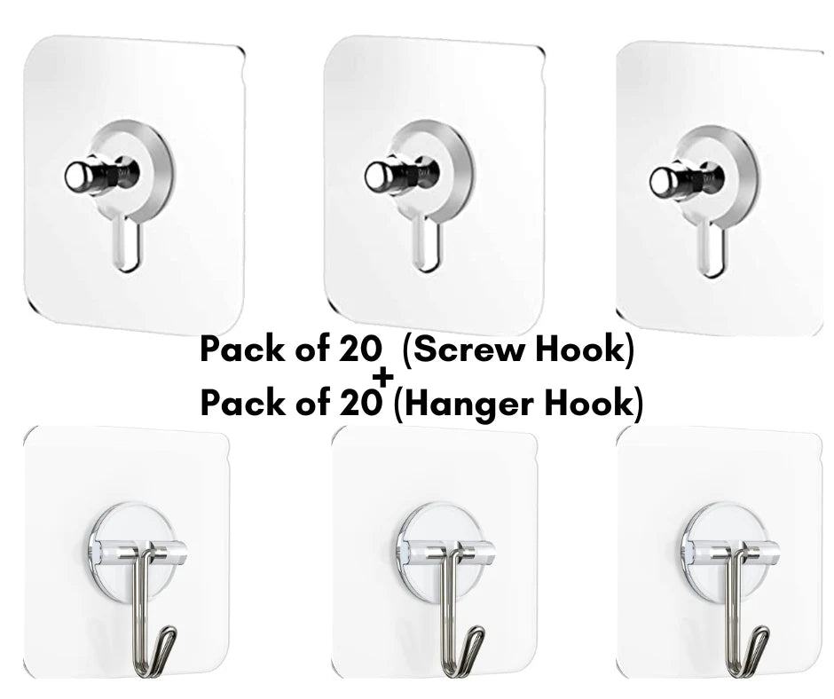Self Adhesive Heavy Duty Hooks⭐⭐⭐
