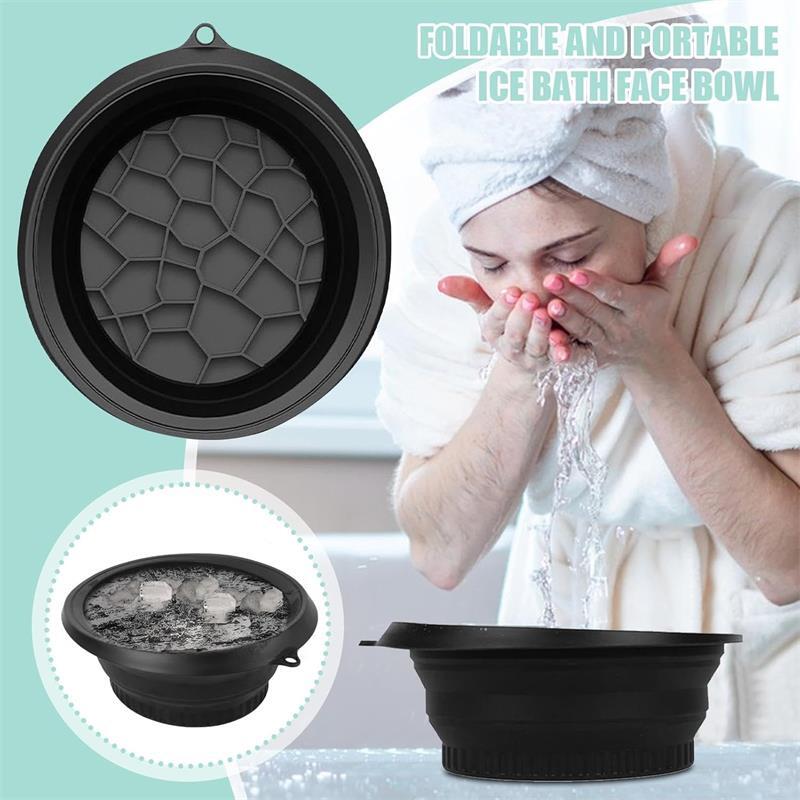 Foldable Ice Facial Bowl for Refreshing Skin