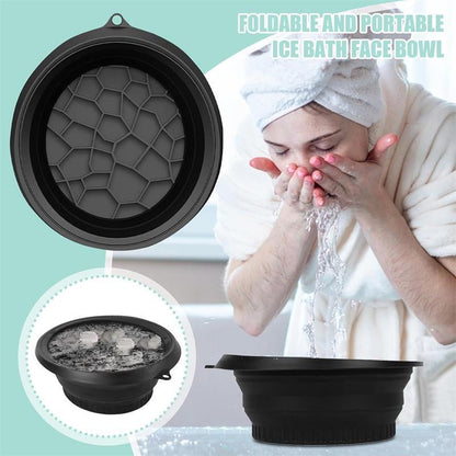 Foldable Ice Facial Bowl for Refreshing Skin