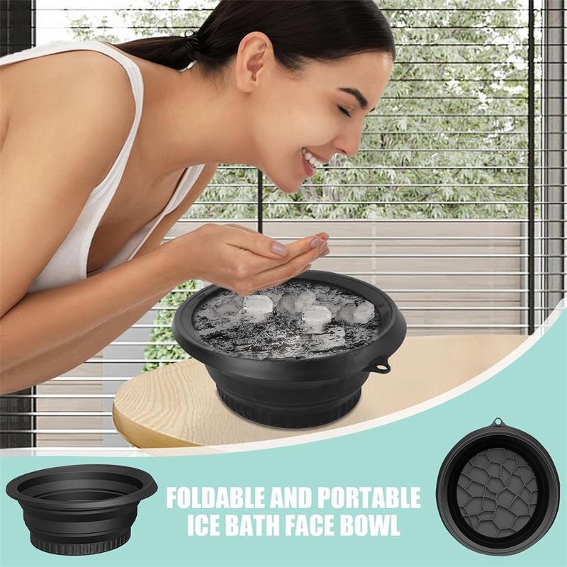 Foldable Ice Facial Bowl for Refreshing Skin
