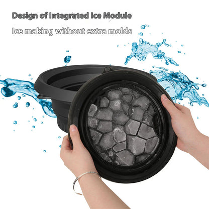 Foldable Ice Facial Bowl for Refreshing Skin
